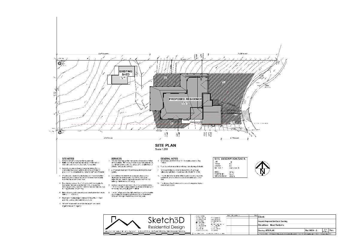 Draftsman plans Owner builder home design, Tamborine Mountain