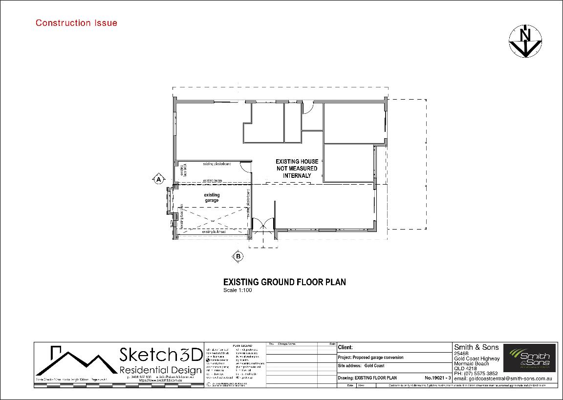 Gold Coast Existing Floor Plan Elanora