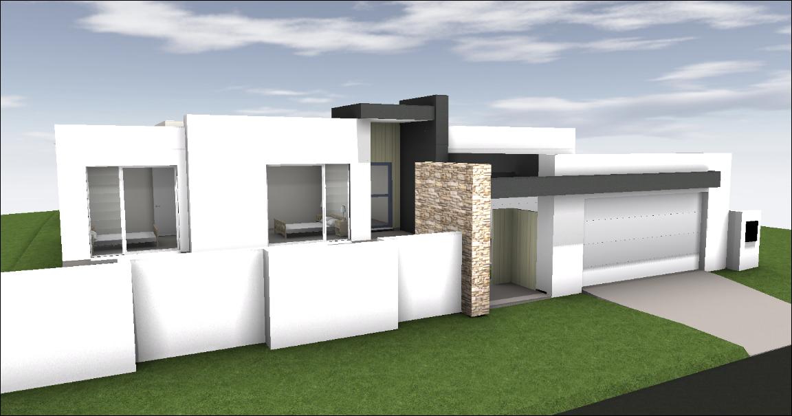 3D render - New build house plans, Knock down and Rebuild, Gold Coast