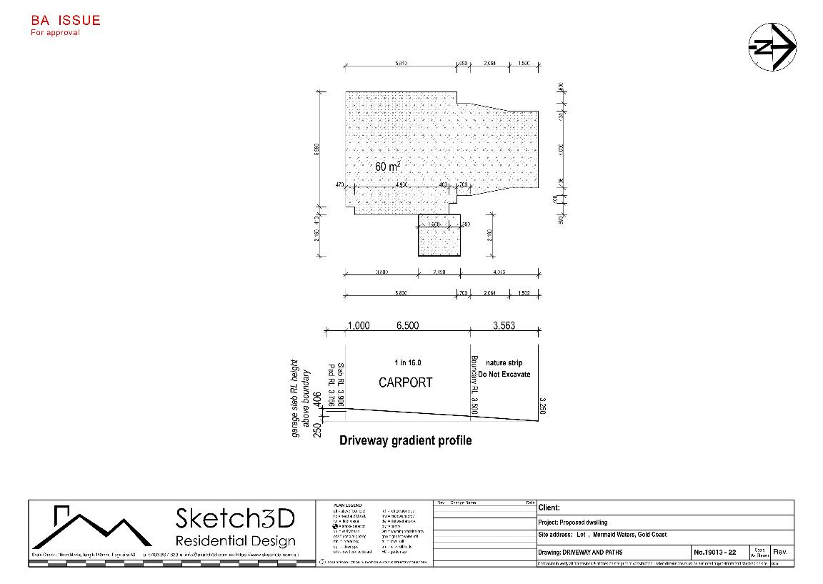 Draftsman Gold Coast - New home driveway detail