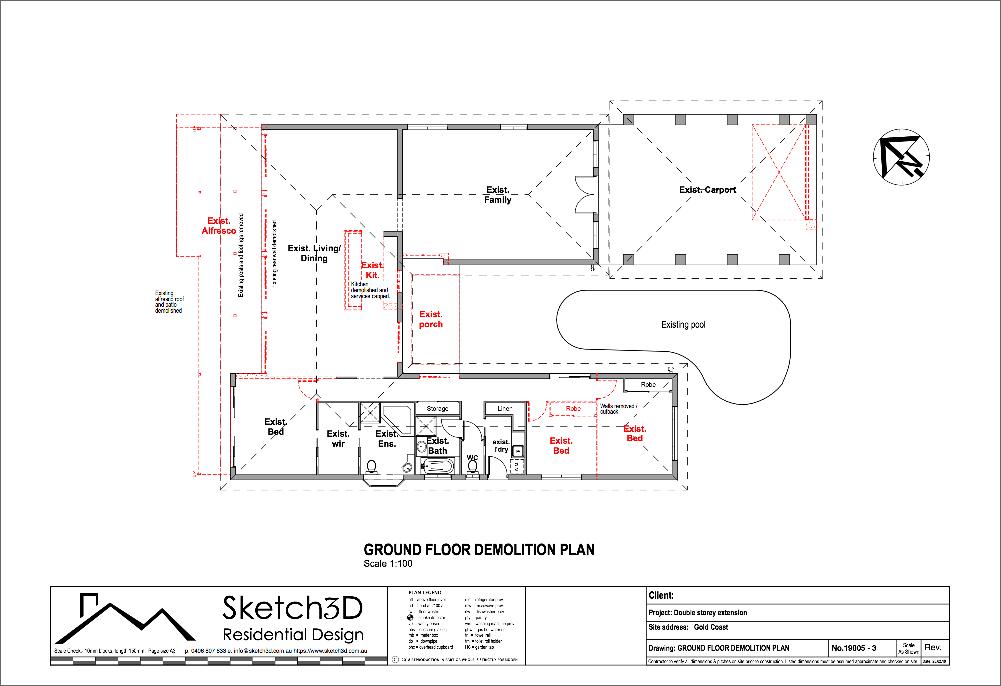 Gold Coast Demolition Plan Elanora