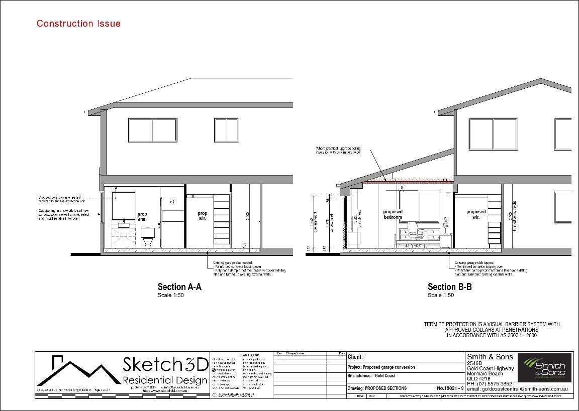 Gold Coast Proposed Cross Section-A Elanora